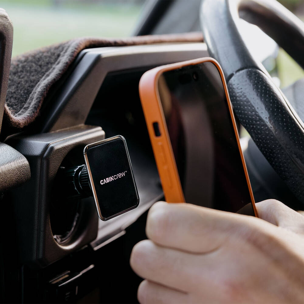 Cabin Crew Phone Holder Adhesive Mount Black Supercheap Auto