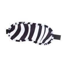 Cabin Crew Neck Pillow and Eye Mask - Black/White/Lilac, , scaau_hi-res