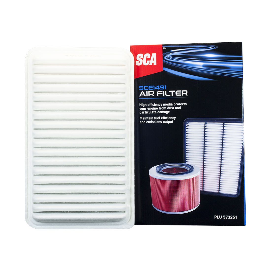 SCA Air Filter SCE1491 (Interchangeable with A1491), , scaau_hi-res