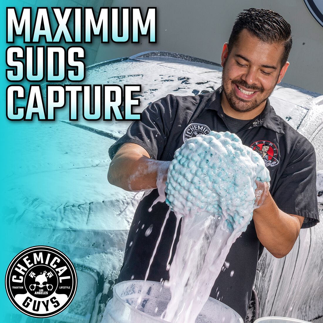 Chemical Guys The Big Noodle Wash Mitt, , scaau_hi-res