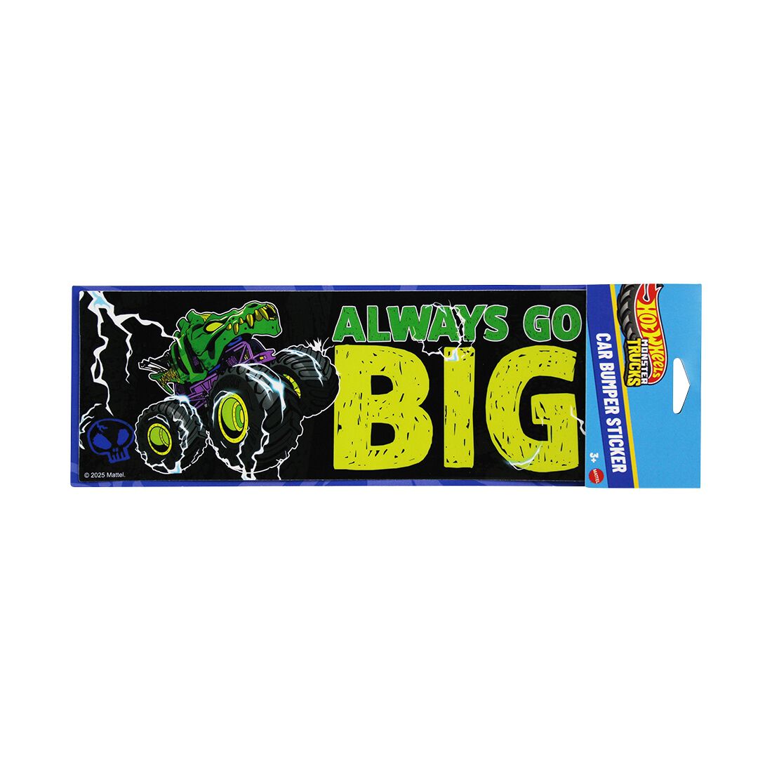 Monster Truck Bumper Sticker, , scaau_hi-res