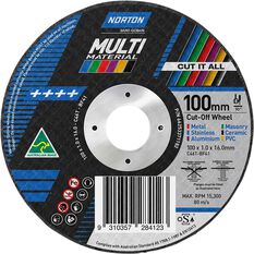 Norton Multi Purpose Grinding Disc 100mm, , scaau_hi-res