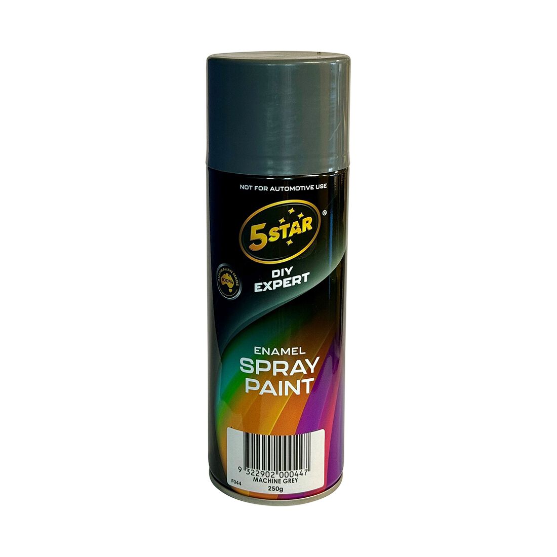 5 Star Enamel Spray Paint Dark Grey 250g, , scaau_hi-res