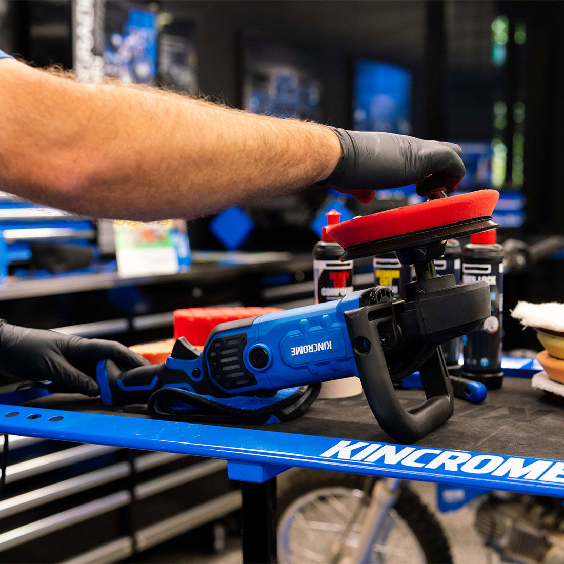 Kincrome Polisher Pad 7 Inch 180mm Finish Polish, , scaau_hi-res