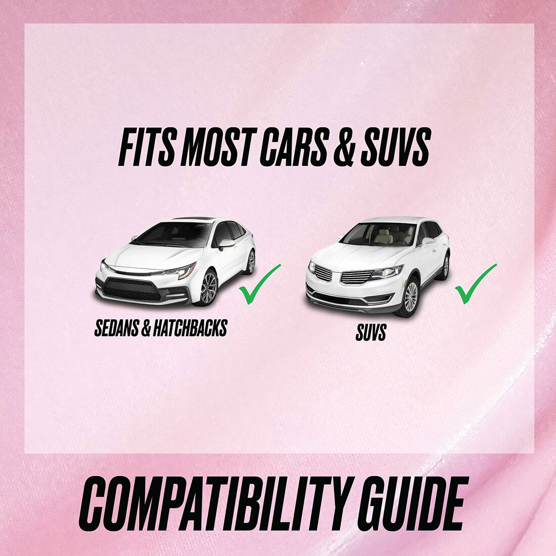 Juicy Couture Stay Juicy Accordion Sun Shade - Black / Silver, , scaau_hi-res