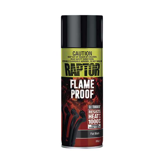 Raptor Flameproof Paint Flat Black, , scaau_hi-res