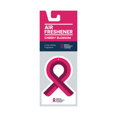 NBCF Pink Ribbon Air Freshener 1 Pack, , scaau_hi-res