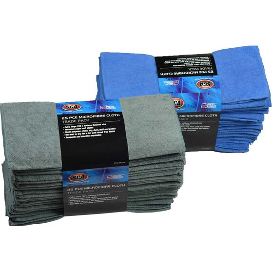 SCA Microfibre Cloths 25 Pack, , scaau_hi-res