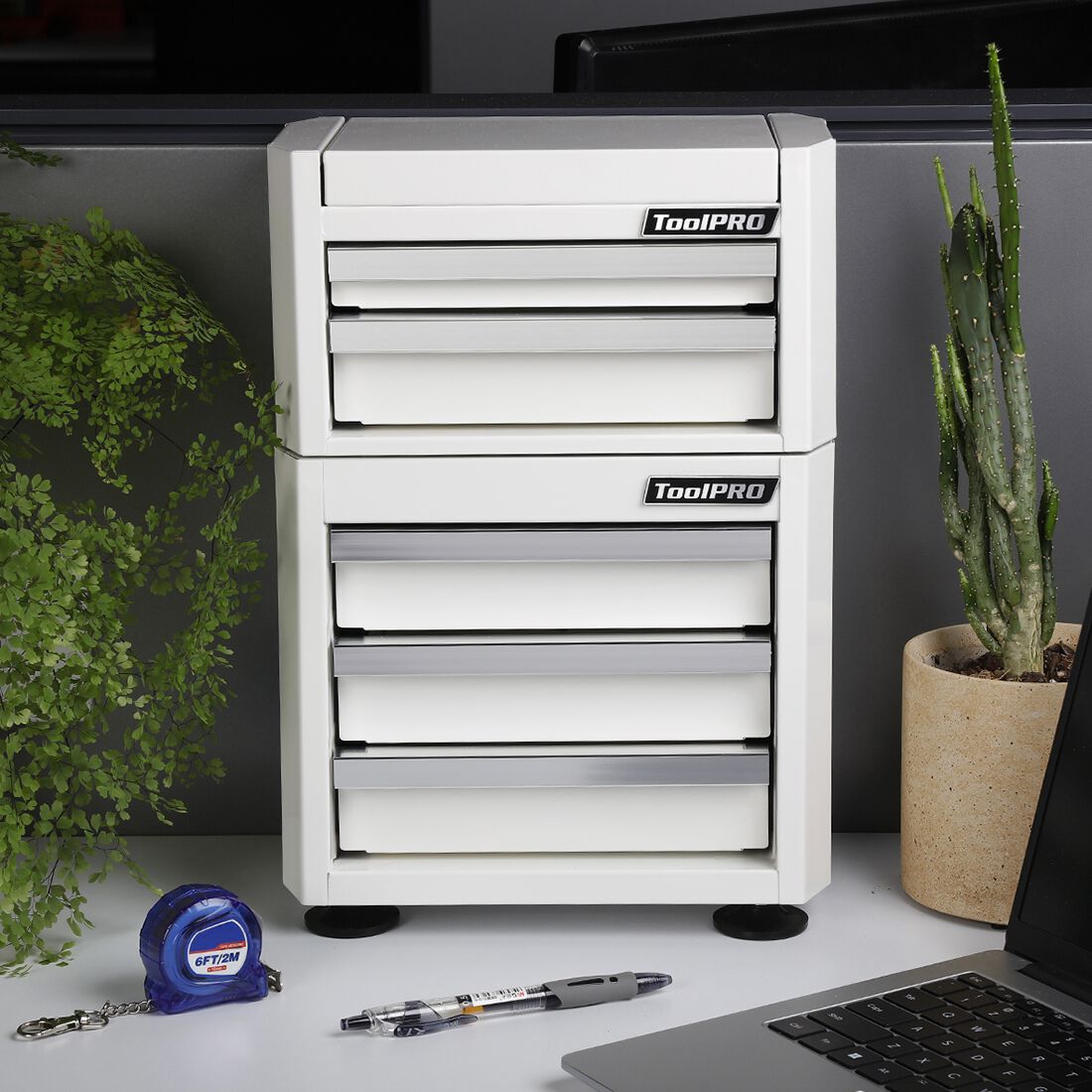 ToolPRO Mini Edge Tool Chest White, , scaau_hi-res