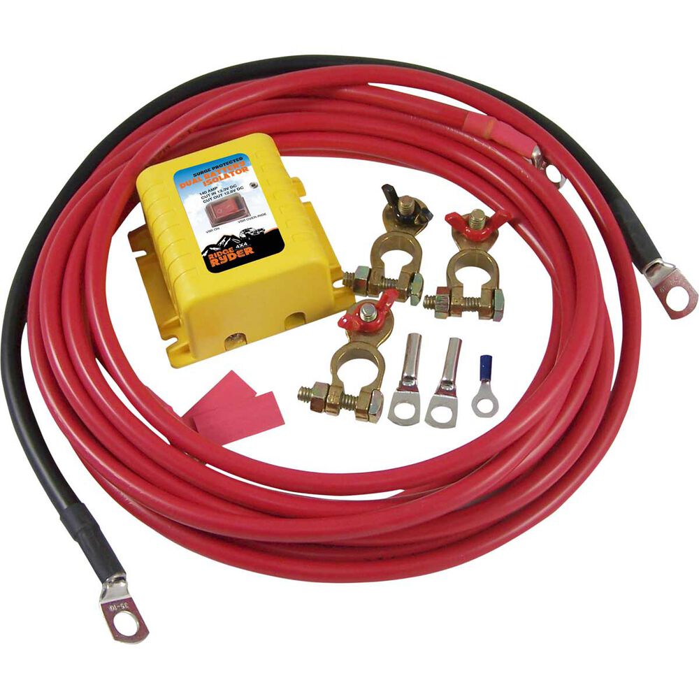 Ridge Ryder 12v Dual Battery Isolator Kit Supercheap Auto