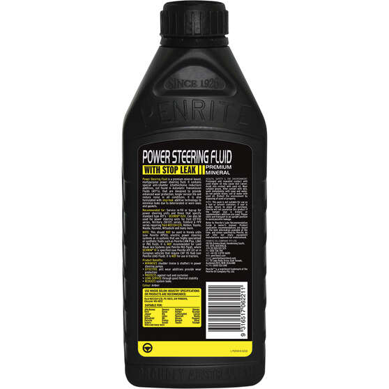 Power Steering Fluid & Stop Leak - 1 Litre, , scaau_hi-res