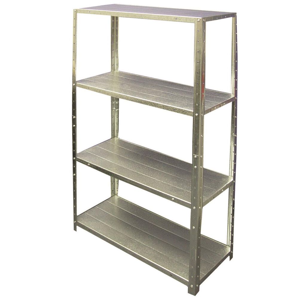 SCA 4 Shelf Unit Galvanised Supercheap Auto