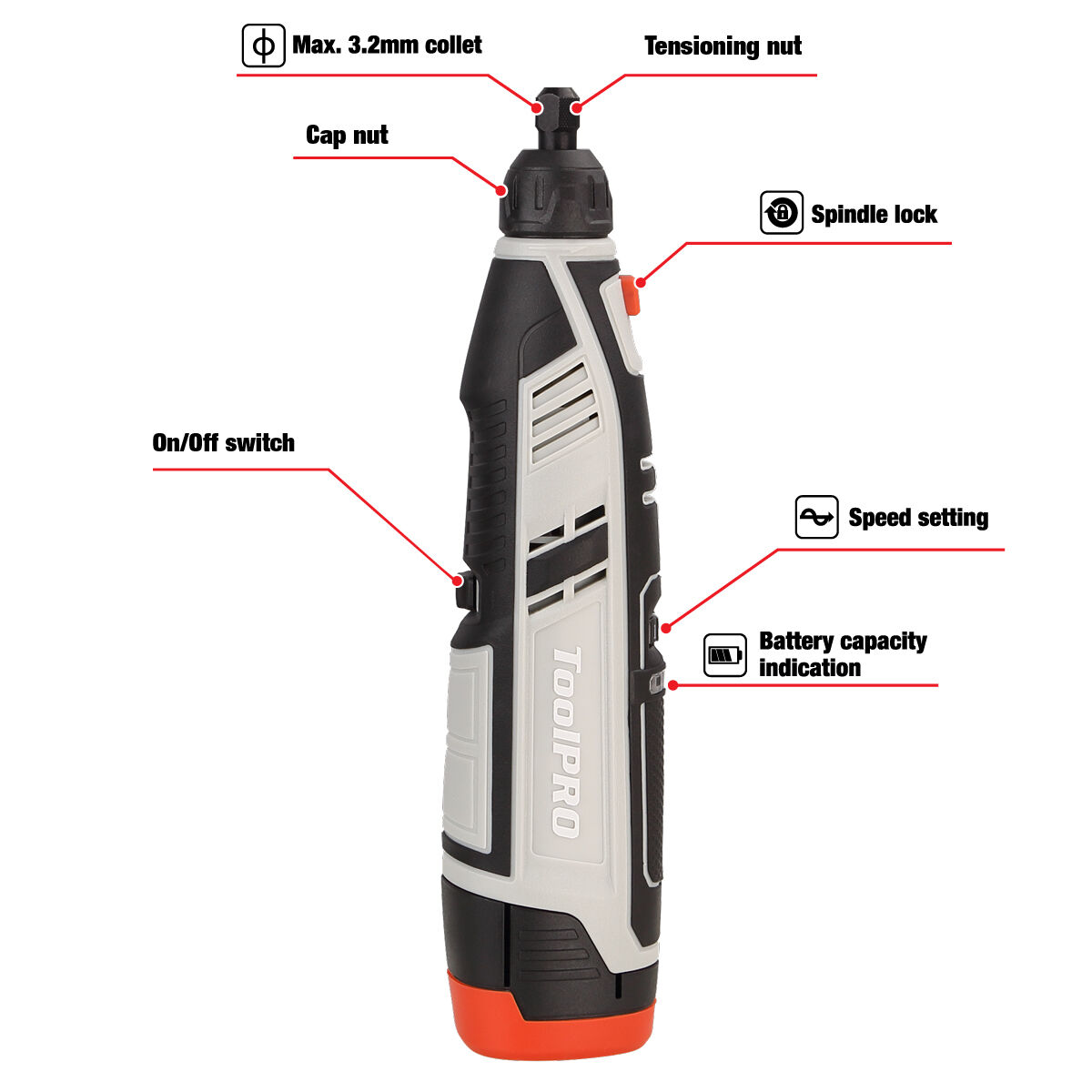 Toolpro rotary tool deals