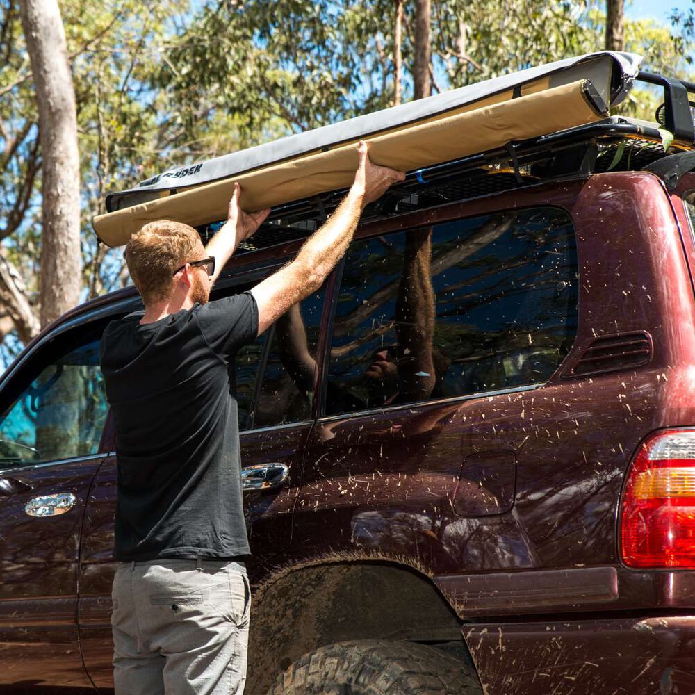 25 X 20m 4WD Awning Shade With Built In LED Lighting Supercheap Auto