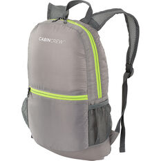Cabin Crew Glovebox Backpack - 12L Grey/Green, , scaau_hi-res