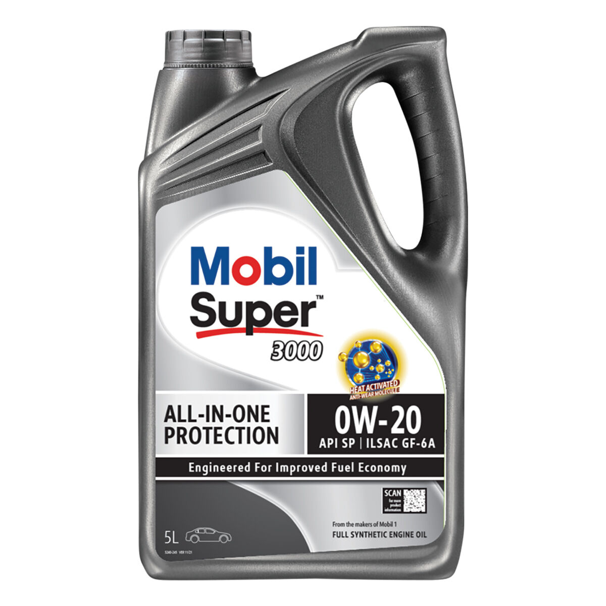 Mobil モービルスーパー3000　0W-20 API　SP 8L 0W-20 SN モービル スーパー3000 0W-20 SN 1缶(4L) エクソン