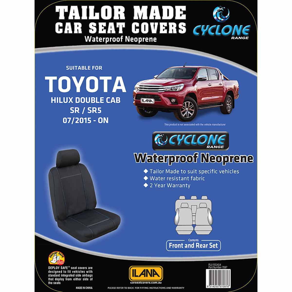 Ilana seat deals covers supercheap