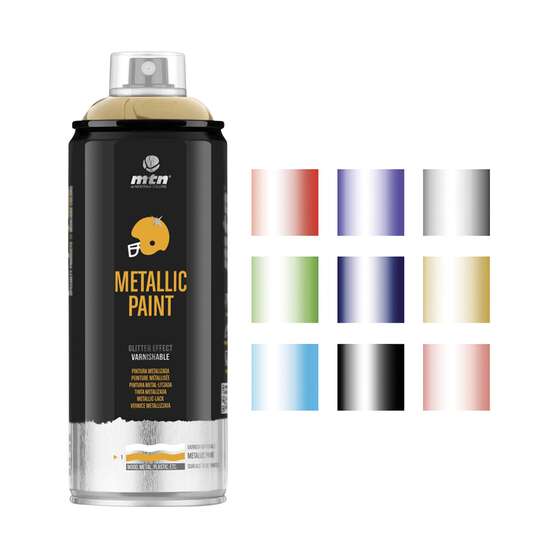 MTN Pro Metallic Gold Spray Paint 400mL, , scaau_hi-res