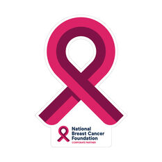 NBCF Pink Ribbon Sticker, , scaau_hi-res