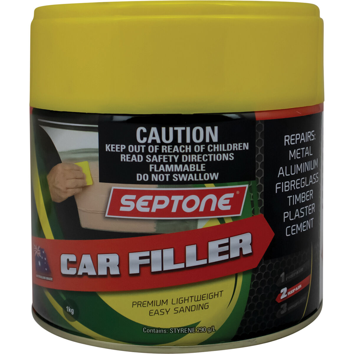 Septone Car Filler 1kg Supercheap Auto