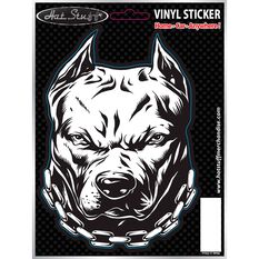 Sticker Pitbull - Back Off , Vinyl, , scaau_hi-res