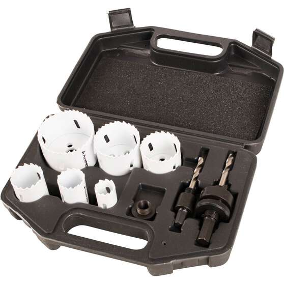 ToolPRO Bi-Metal Hole Saw Set 9 Piece, , scaau_hi-res