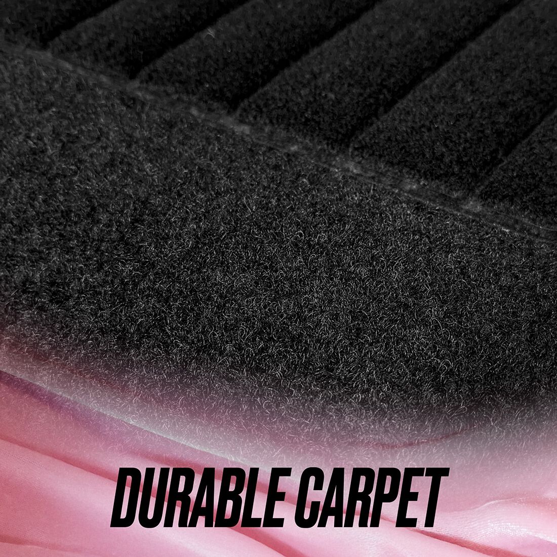 Juicy Couture 4 Piece OG Big Bling Carpet Floor Mats - Black, , scaau_hi-res