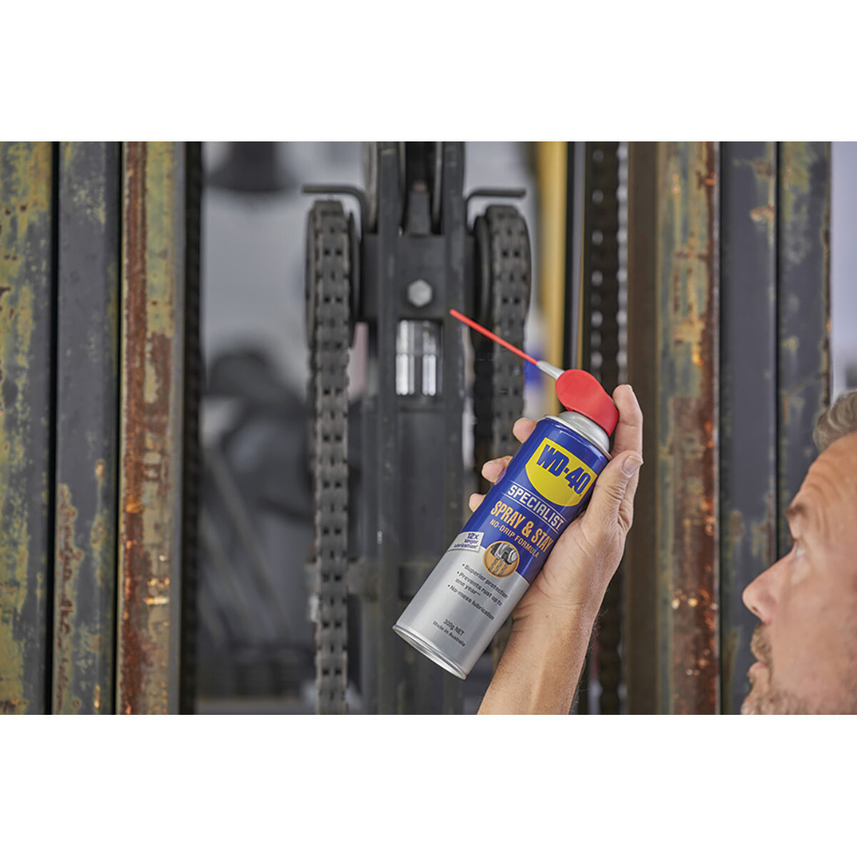 WD-40 Specialist No Drip Formula Spray and Stay 300g, , scaau_hi-res