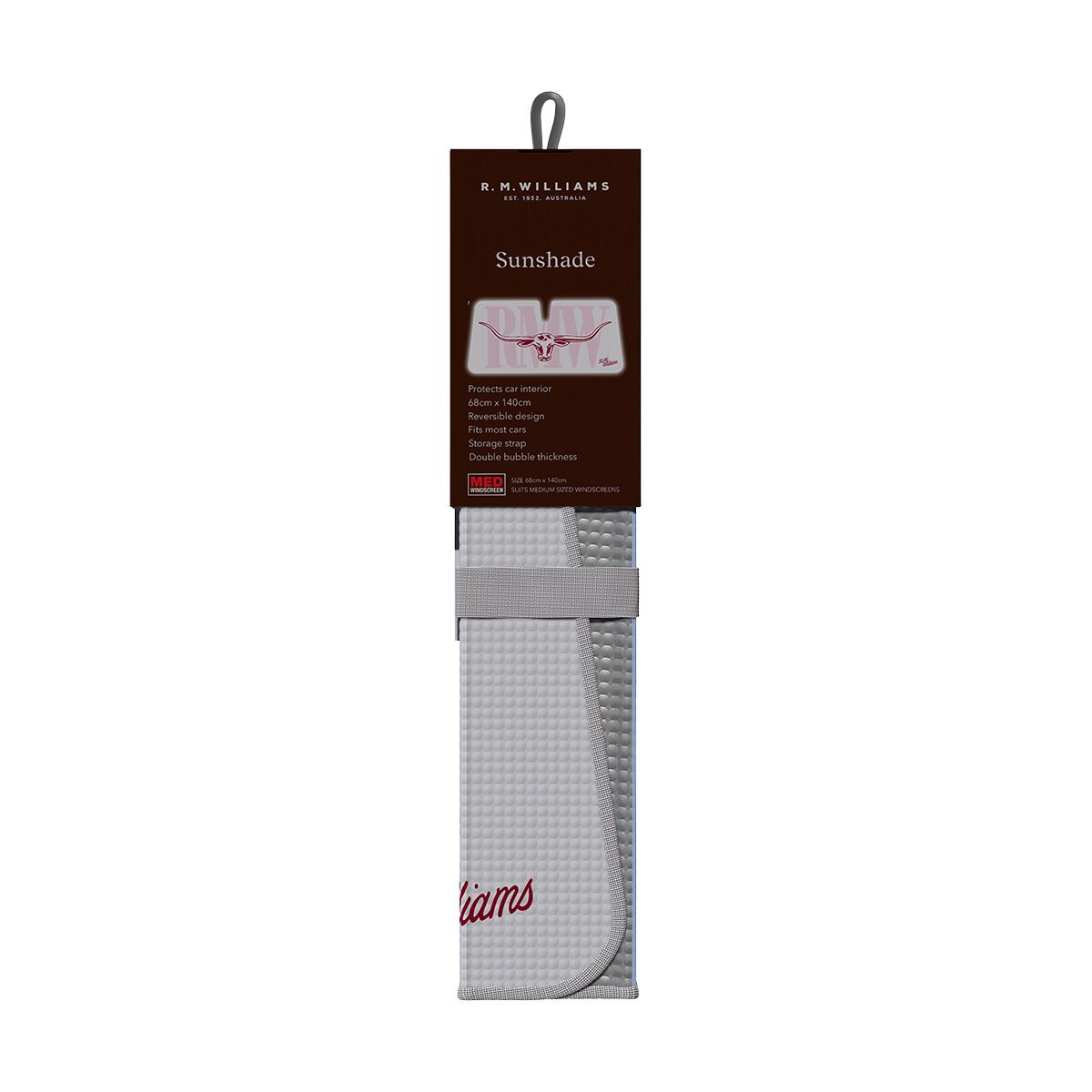 R.M.Williams Medium Sunshade Pink Accordion Front, , scaau_hi-res