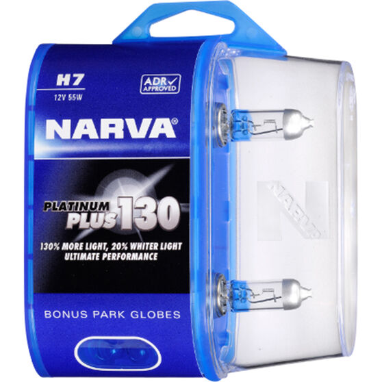 Narva Platinum Plus 130 Headlight Globe H7 12V 55W, , scaau_hi-res