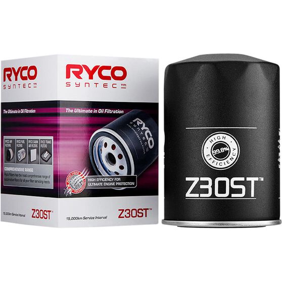 Ryco Syntec Oil Filter Z30ST (Interchangeable with Z30) Supercheap Auto