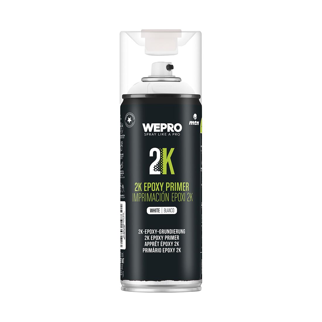 MTN WEPRO 2K Epoxy Primer White 400mL, , scaau_hi-res