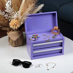 ToolPRO Lavender Mini Tool Chest With Handle, , scaau_hi-res