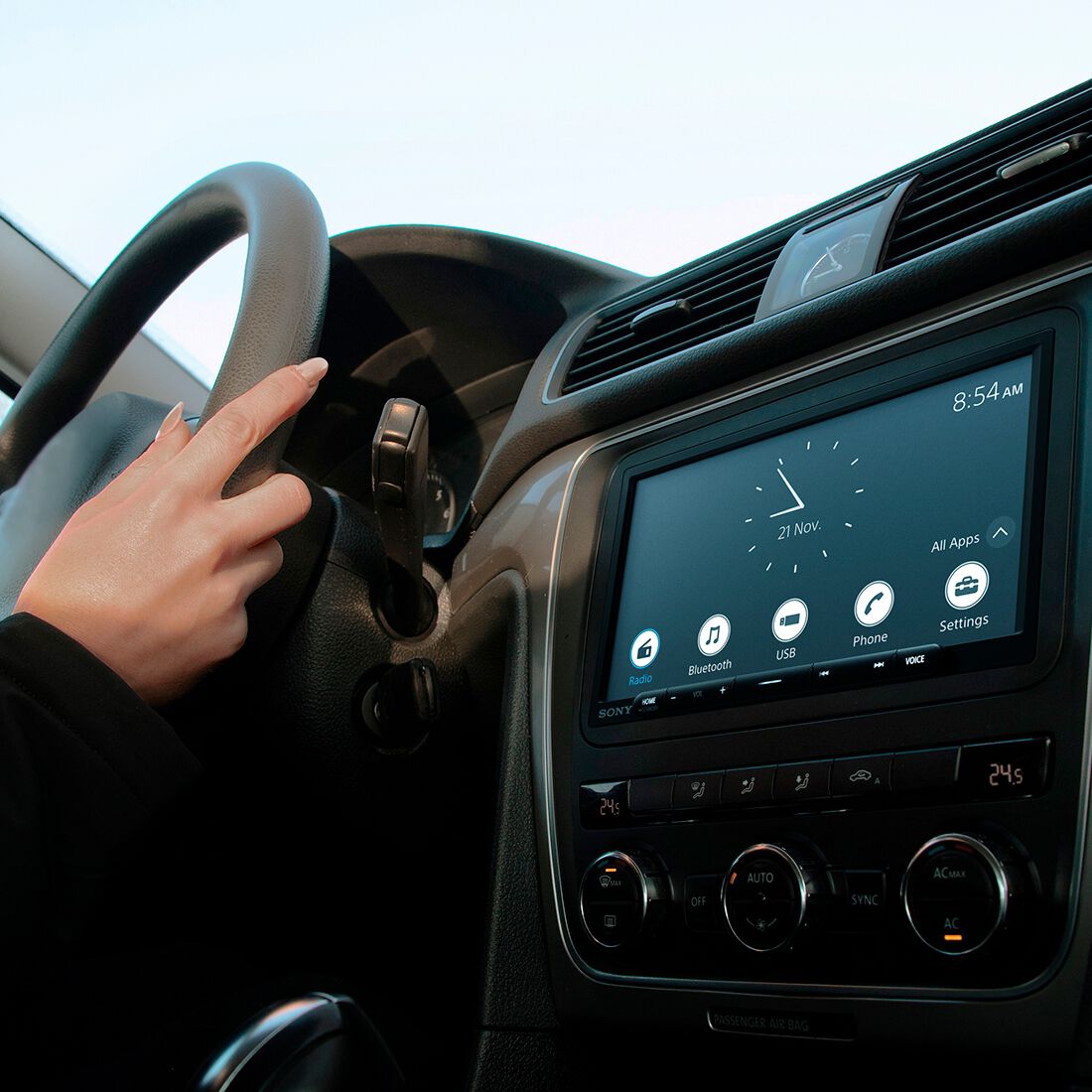 Sony XAV-AX3700 Apple CarPlay Digital Media Player, , scaau_hi-res