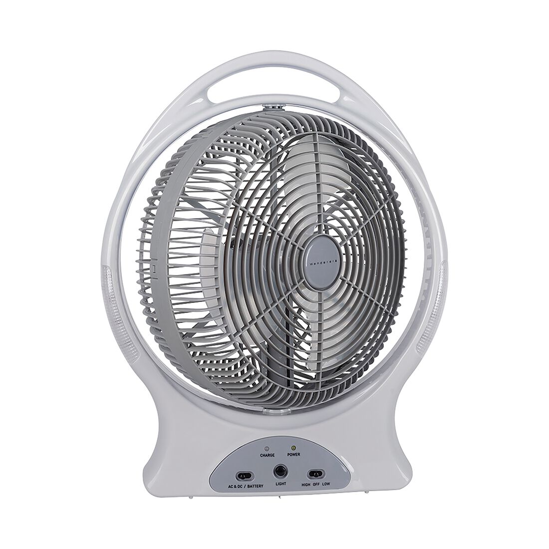 Wanderer Oscillating Rechargeable Fan 12in, , scaau_hi-res