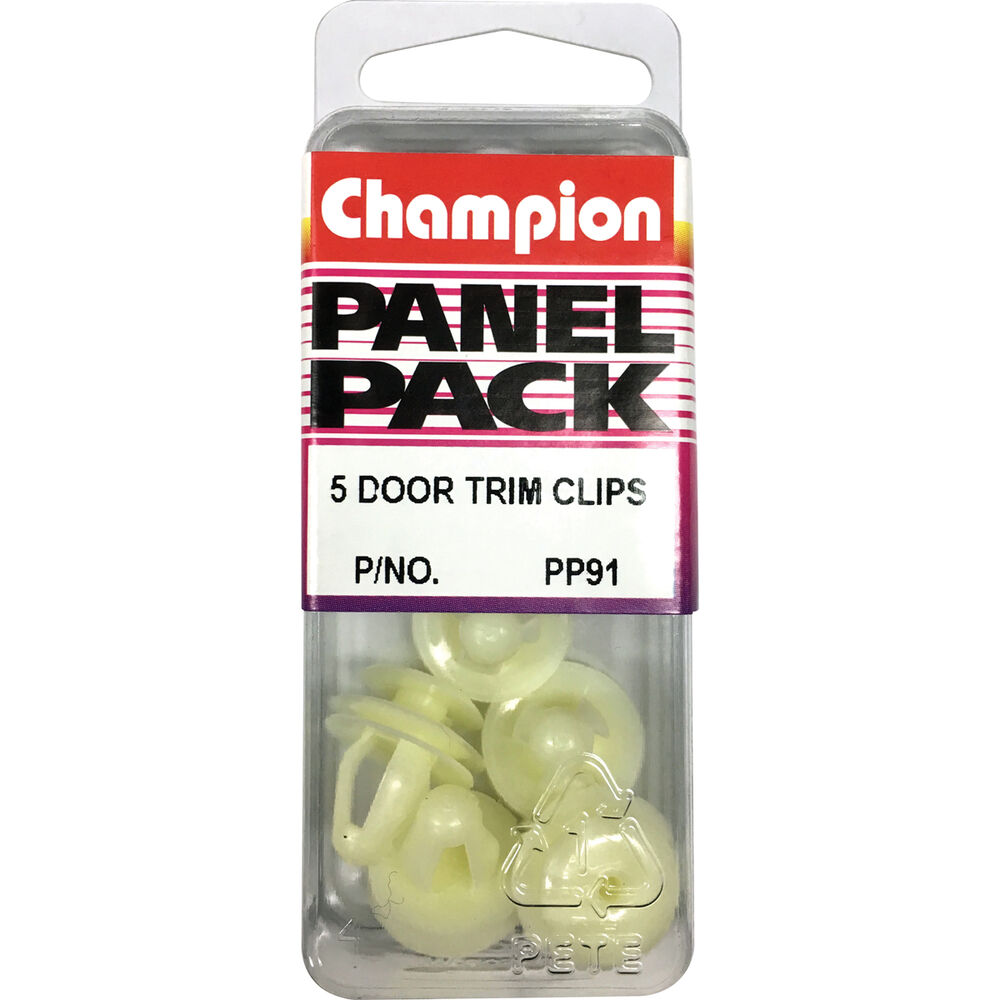 Champion Panel Pack Door Trim Clips PP91 Supercheap Auto
