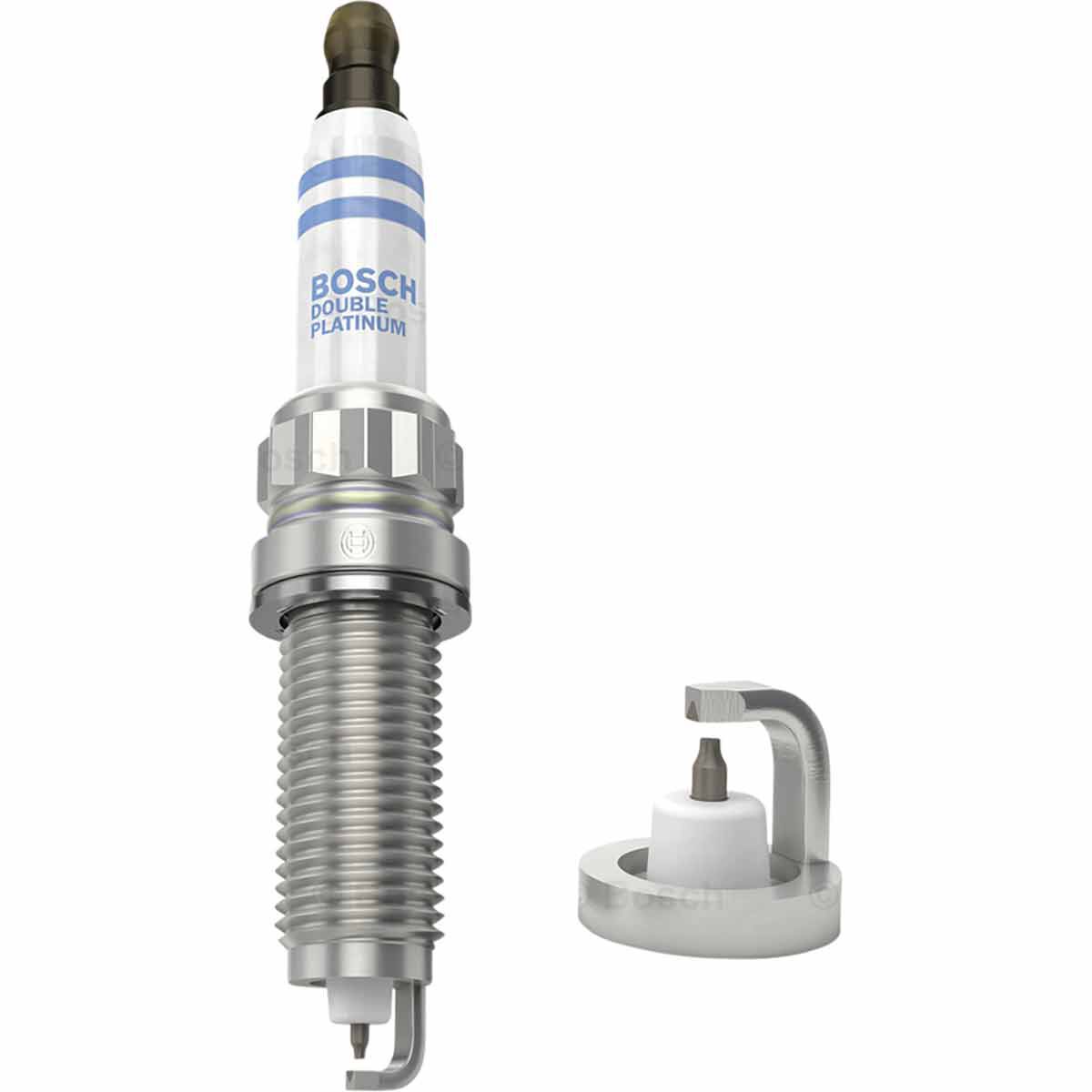 Bosch Double Platinum Spark Plug Single ZR5TPP330, , scaau_hi-res