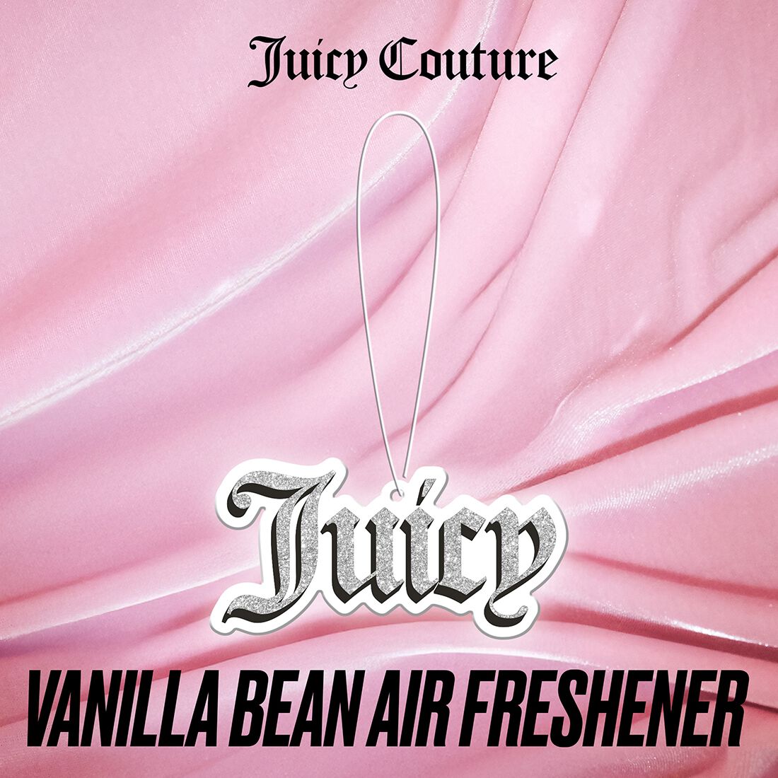 Juicy Couture Air Freshener - Glitter Logo Silver/Black, , scaau_hi-res