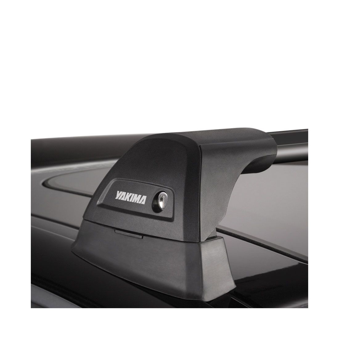 Yakima Aero Flush Bar 100 & 105cm Black Roof Rack Pair - S26YB, , scaau_hi-res