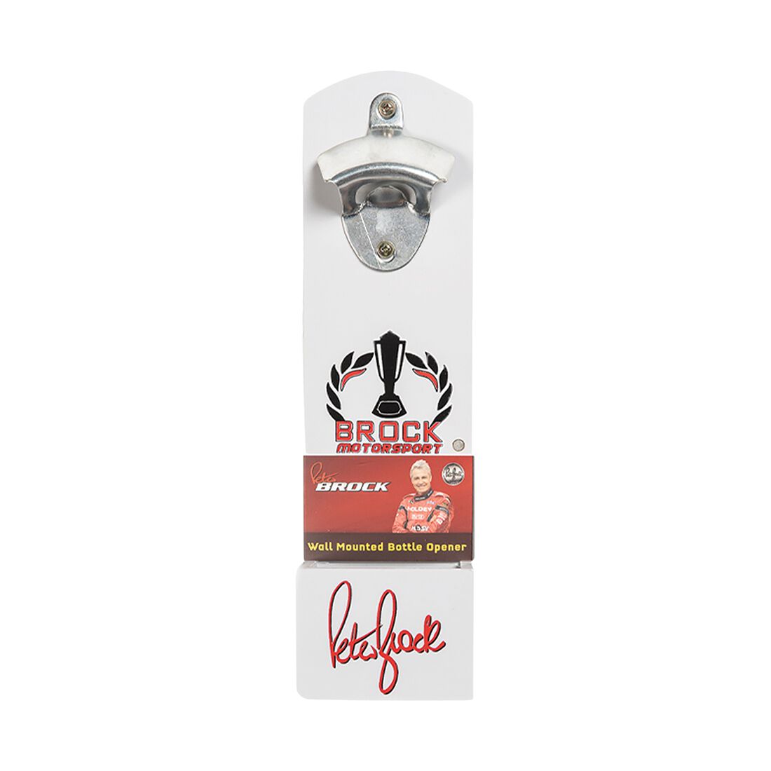 Peter Brock Wall-Mounted Bottle Opener &ndash; 1972 Bathurst Tribute, , scaau_hi-res