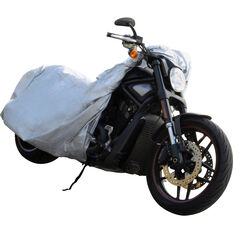 CoverALL+ Motorcycle Cover, Essential Protection - Suits Large Motorcycles, , scaau_hi-res