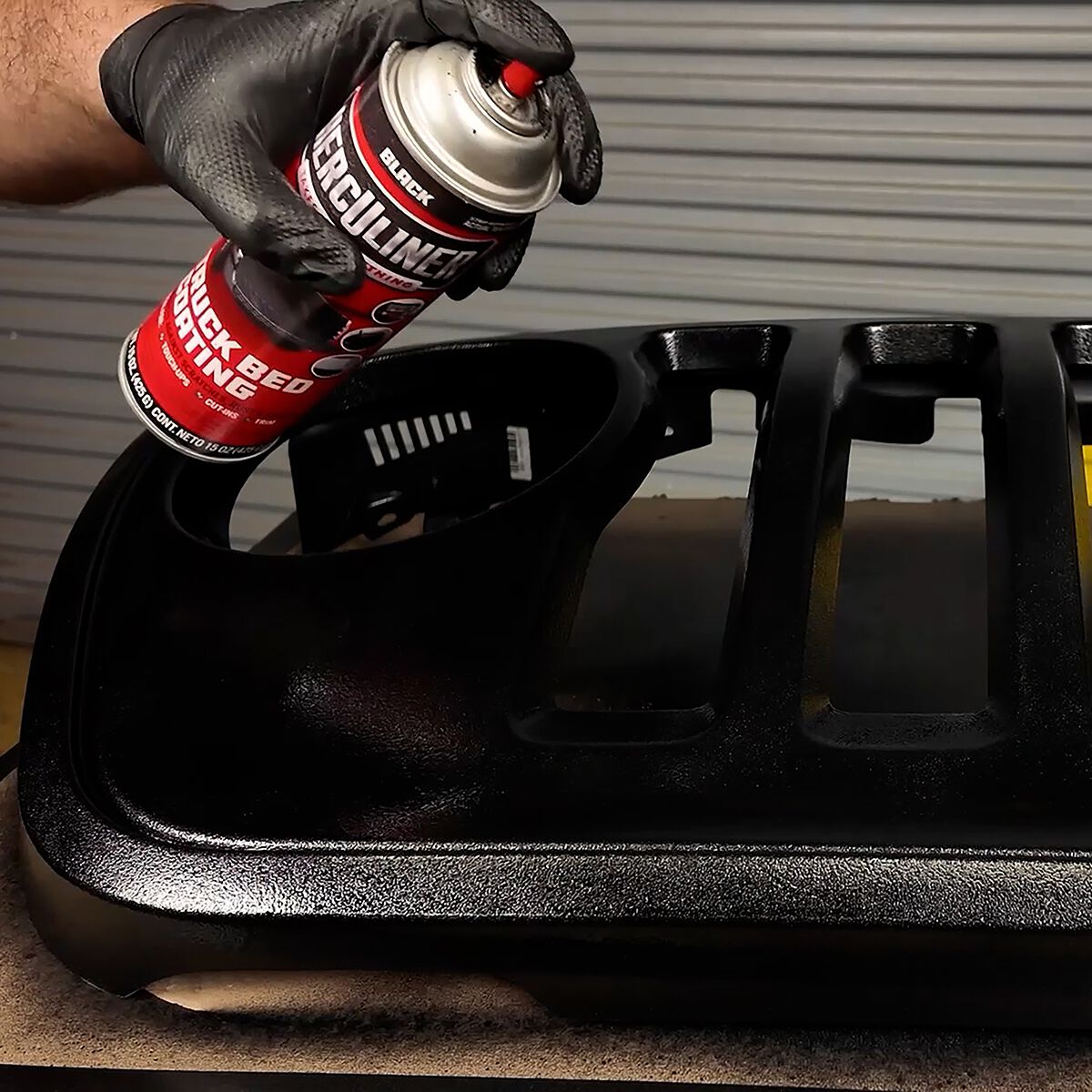 Herculiner Bed Liner Protective Coating Aerosol 425g, , scaau_hi-res