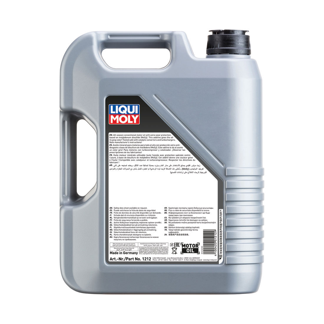 LIQUI MOLY MoS2 20W-50 5 Litre, , scaau_hi-res