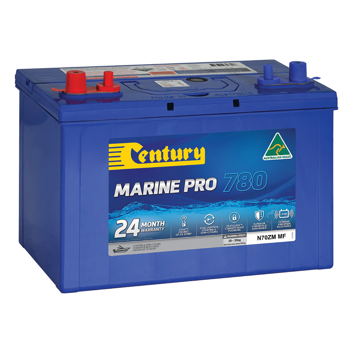 Century Marine Pro Battery MP780 N70ZM MF Supercheap Auto
