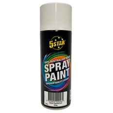 5 Star Enamel Spray Paint White Primer 250g, , scaau_hi-res
