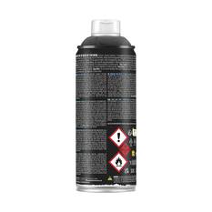 MTN PRO Vinyl & Fabric Paint Black Glossy 400ml Spray Paint, , scaau_hi-res