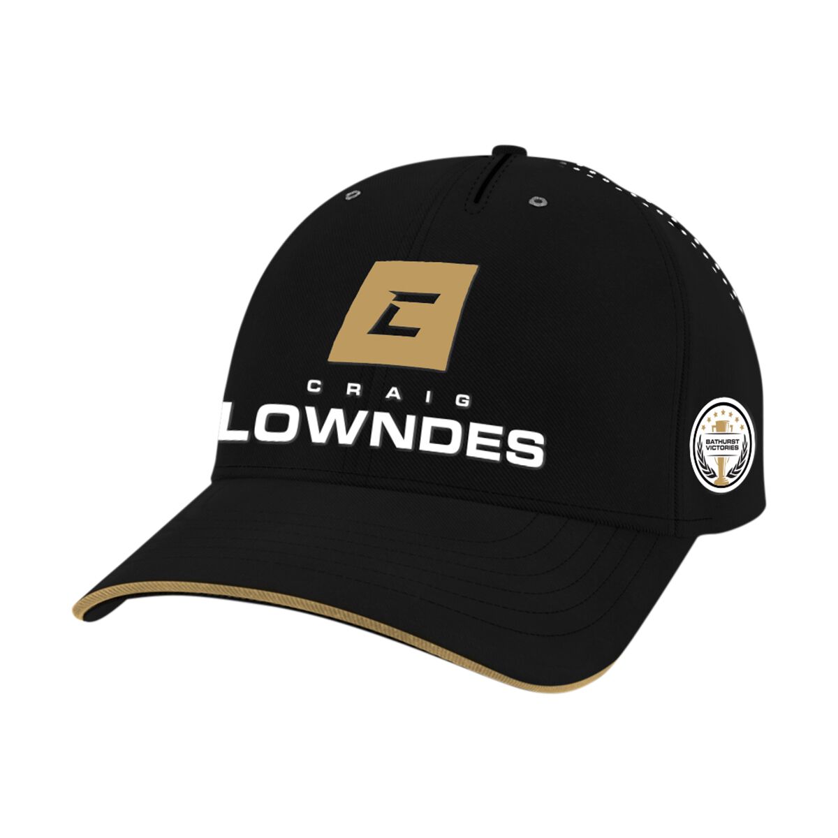 Craig Lowndes 2026 Cap Black, , scaau_hi-res