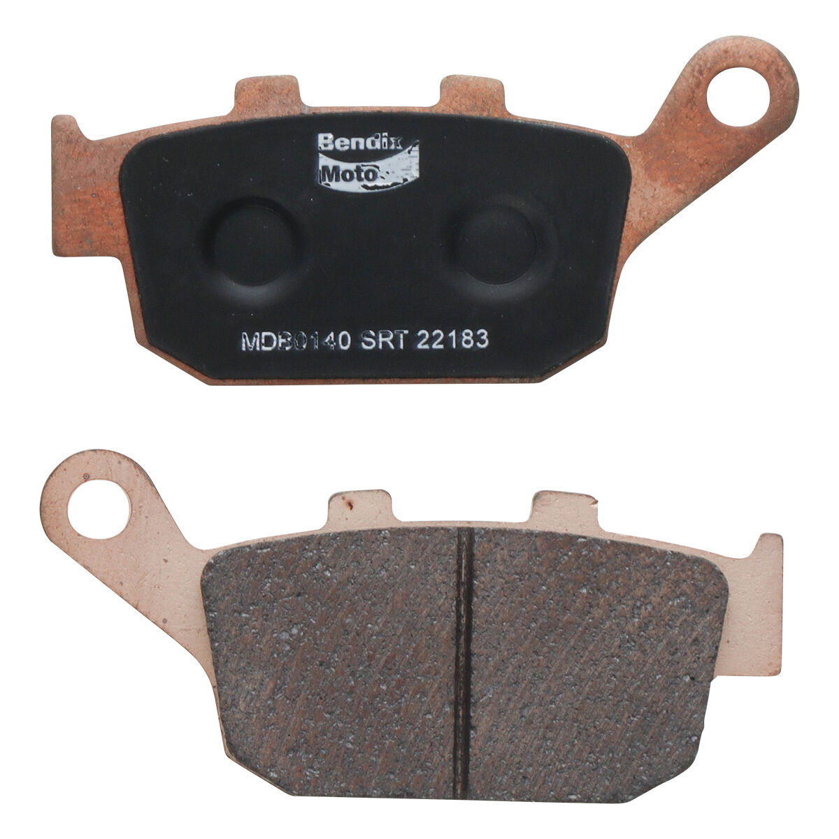 Bendix Street Road Track Motorcycle Disc Brake Pads - MDB0140-SRT, , scaau_hi-res