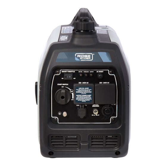 Ridge Ryder 3300W Inverter Generator, , scaau_hi-res