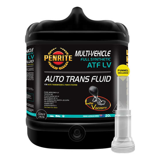 Penrite ATF LV Automatic Transmission Fluid 20 Litre, , scaau_hi-res